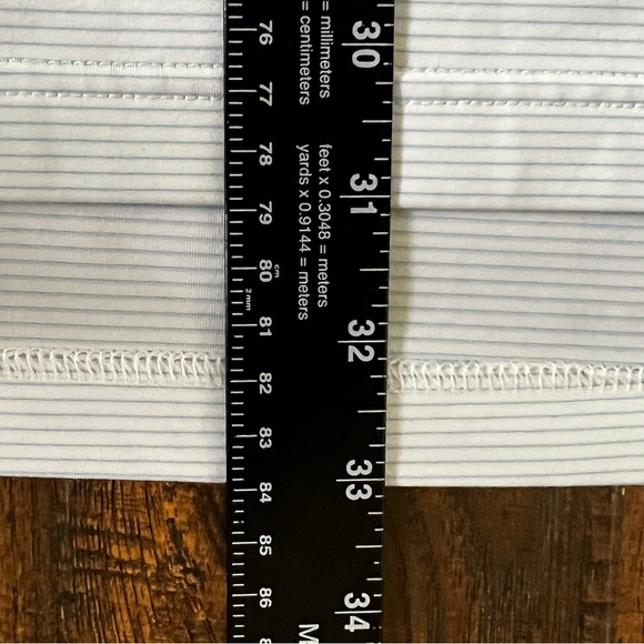 Peter Millar Summer Comfort White Blue Striped Golf Polo Shirt | Men’s Size XL - Picture 4 of 6